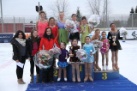 Clubmeisterschaft 2012 mit Clubmeisterin Linda Belkahla, hinten links.